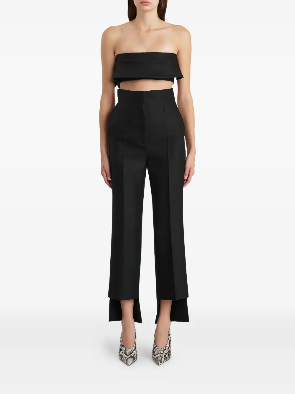 KHAITE Rae broek Zwart