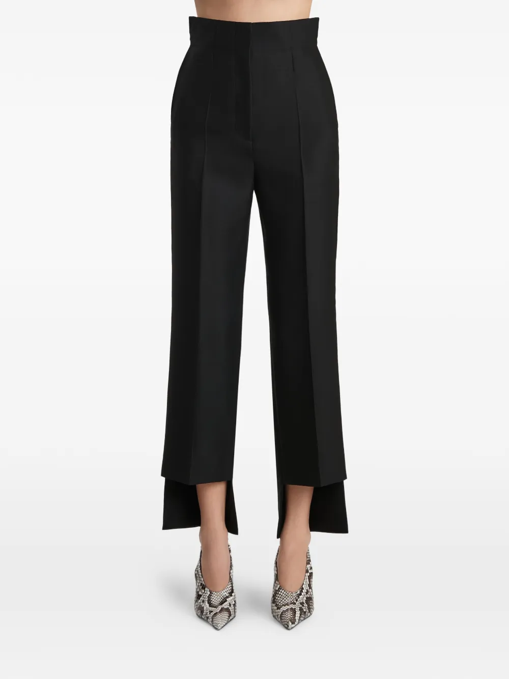 KHAITE Rae broek Zwart