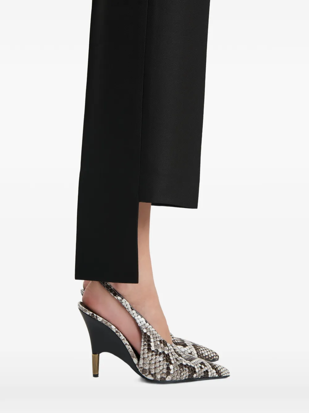KHAITE Rae broek Zwart
