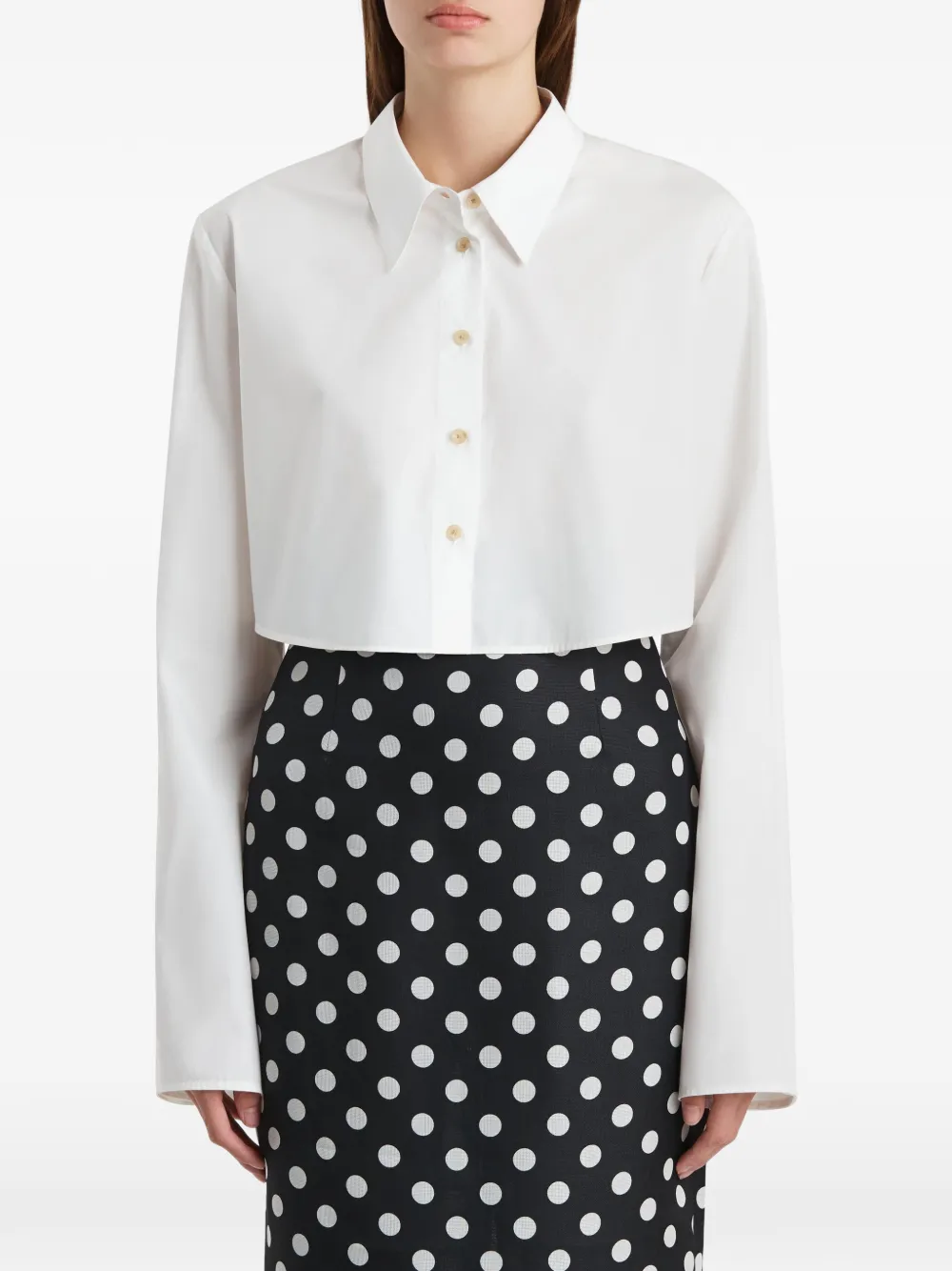  Khaite Top Fritz - Blanco 