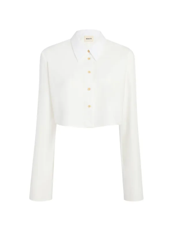 Khaite Fritz Top in White