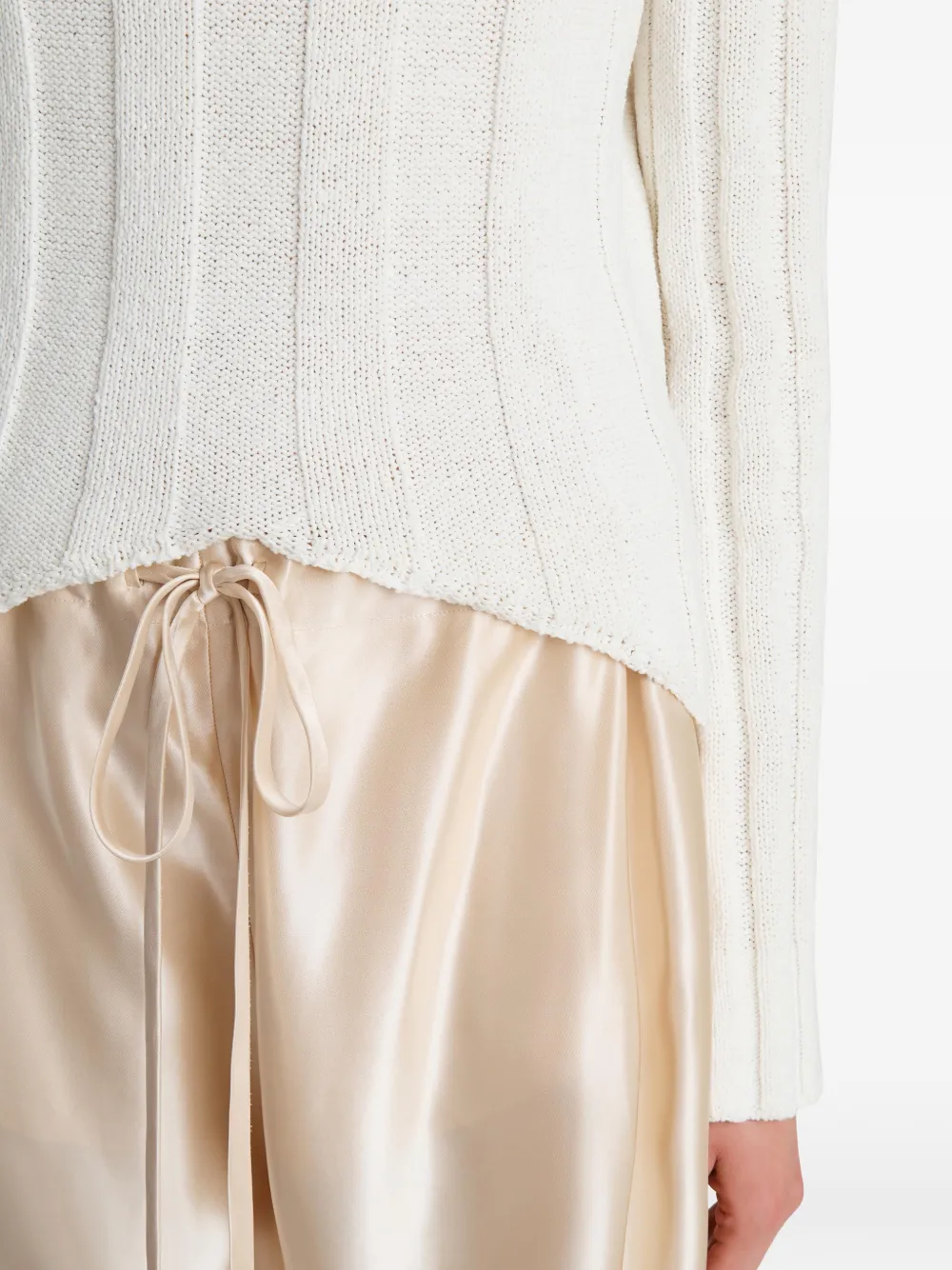 KHAITE Sylas trui Beige