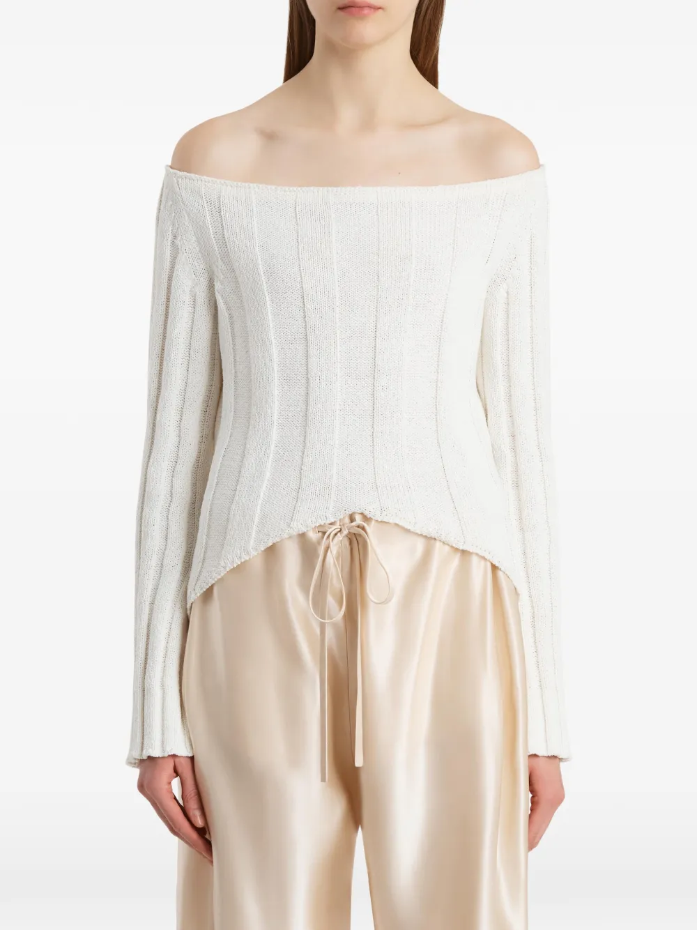 KHAITE Sylas trui Beige