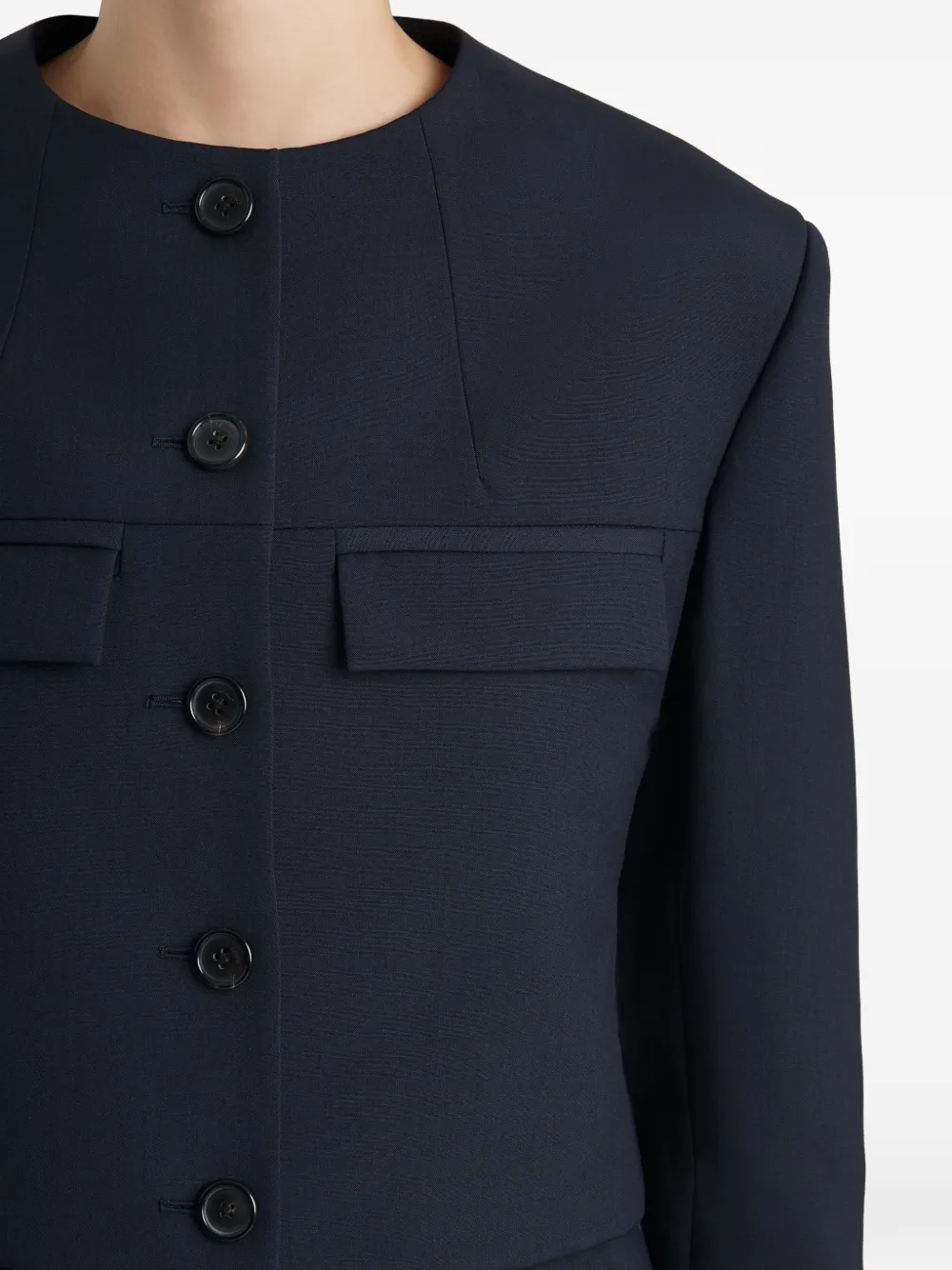 KHAITE Roto jack Blauw