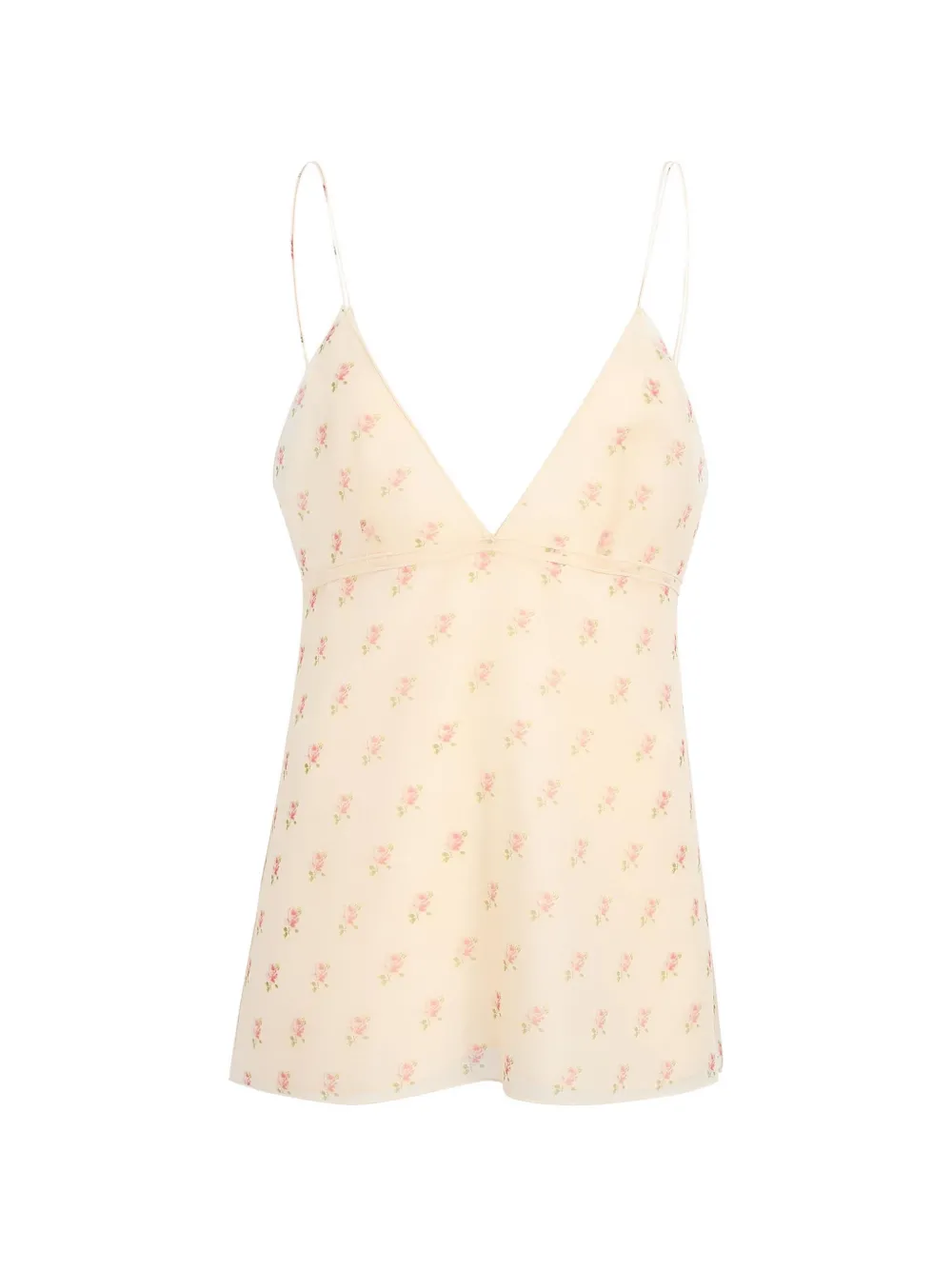 KHAITE Top a fantasia - Rosa