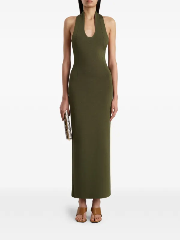 khaite green dress KHAITE Mahi Dress | Green