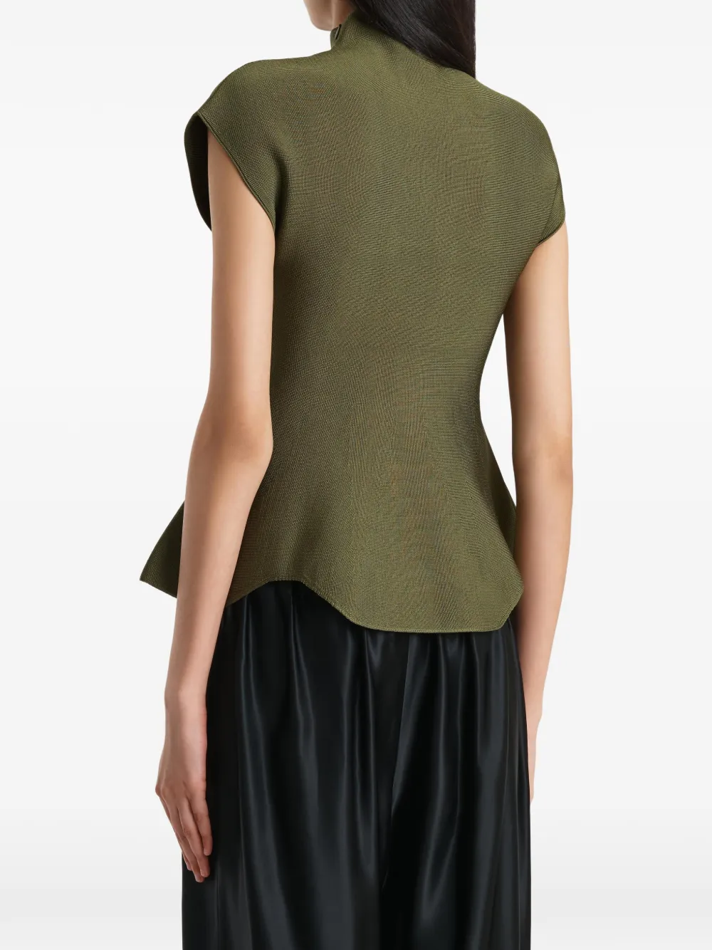 KHAITE Andra gebreide top Groen