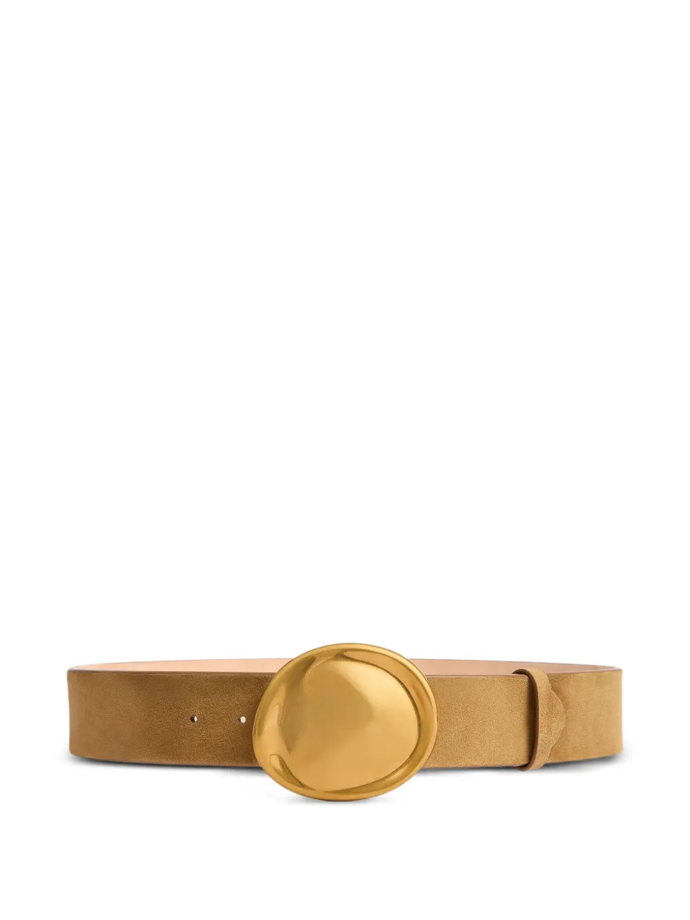KHAITE leather belt - Toni neutri