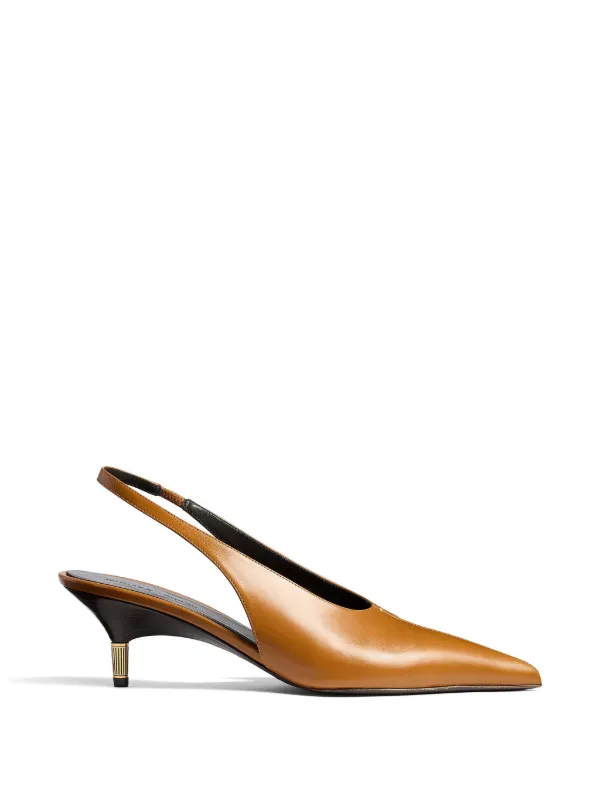 Khaite Bella Low Pumps in Brown