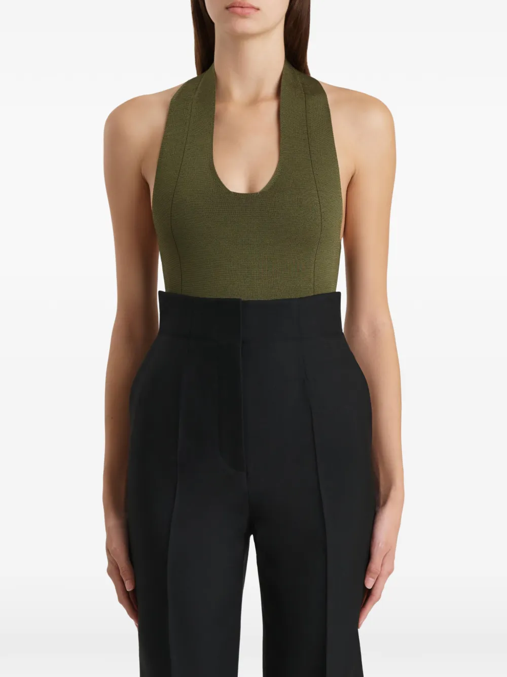 KHAITE Toto body Groen
