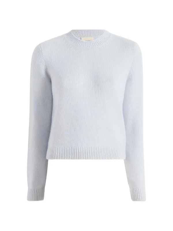 Khaite Leta Crew-neck Sweater in Blue