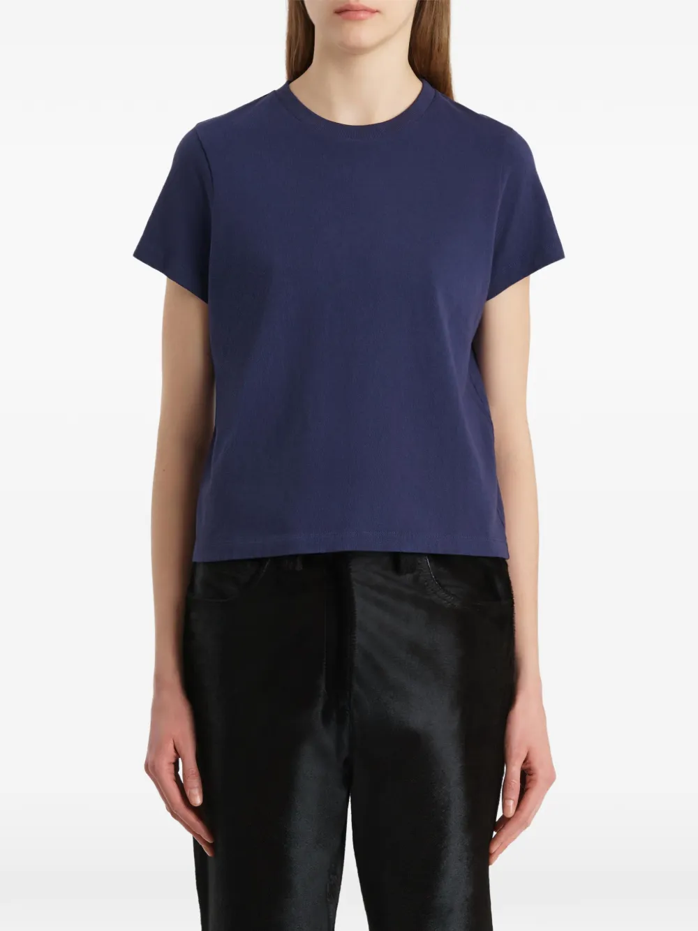 KHAITE Emmylou T-shirt Blauw