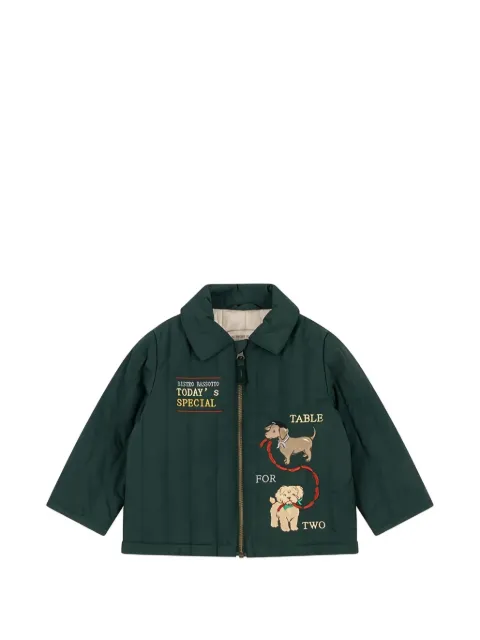 Konges Sløjd Juno dog embroidered jacket