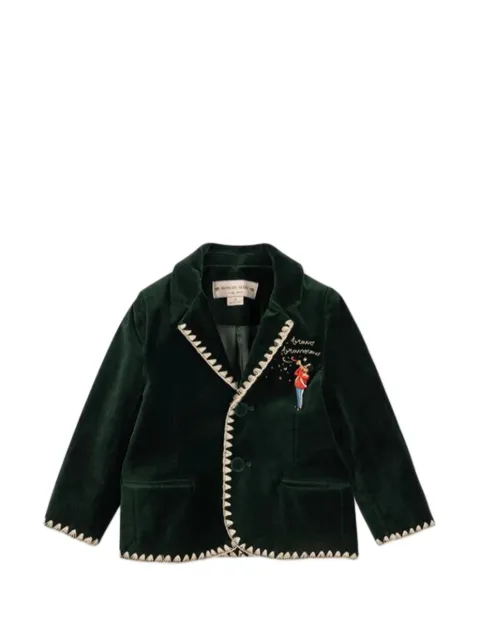 Konges Sløjd embroidery trim blazer