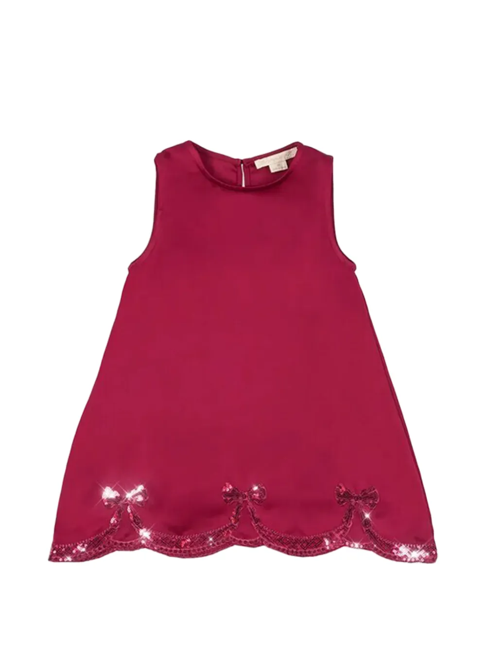 Konges Sløjd bow sequin dress - Rosso