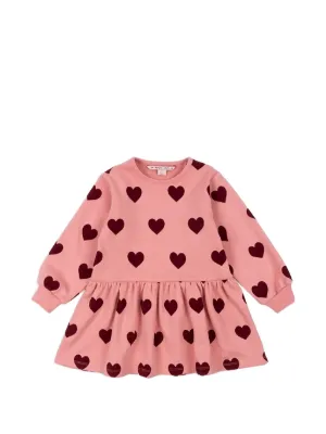 knee length dresses for ladies Recycled Jersey Flowers Kid Dress main image 0