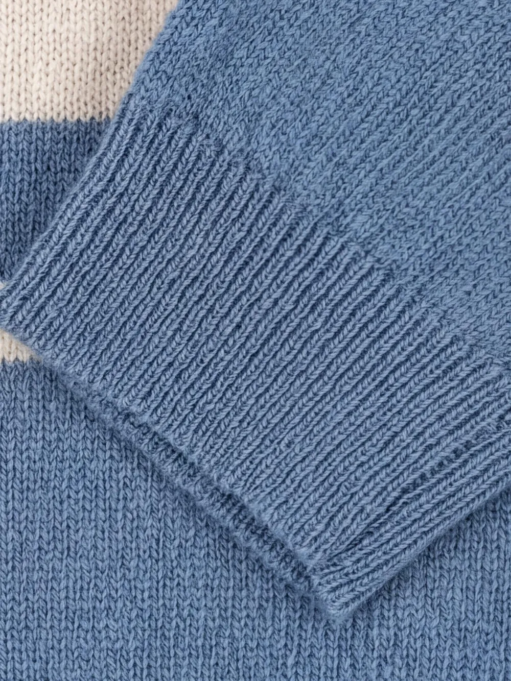 Konges Sløjd Gestreept poloshirt met kraag Blauw