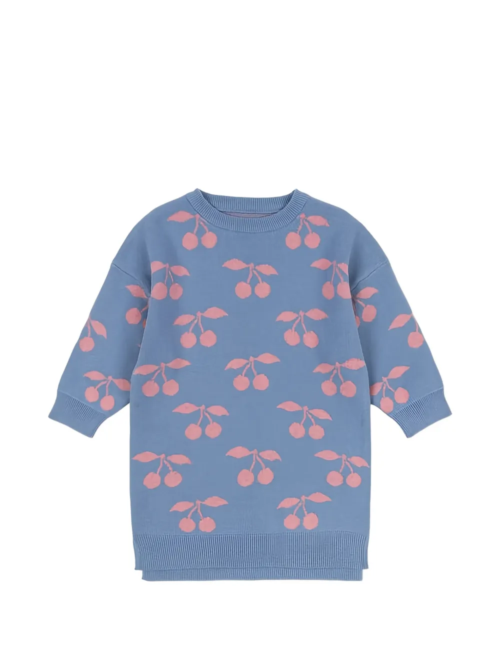 Konges Sløjd cotton knitted dress - Blu