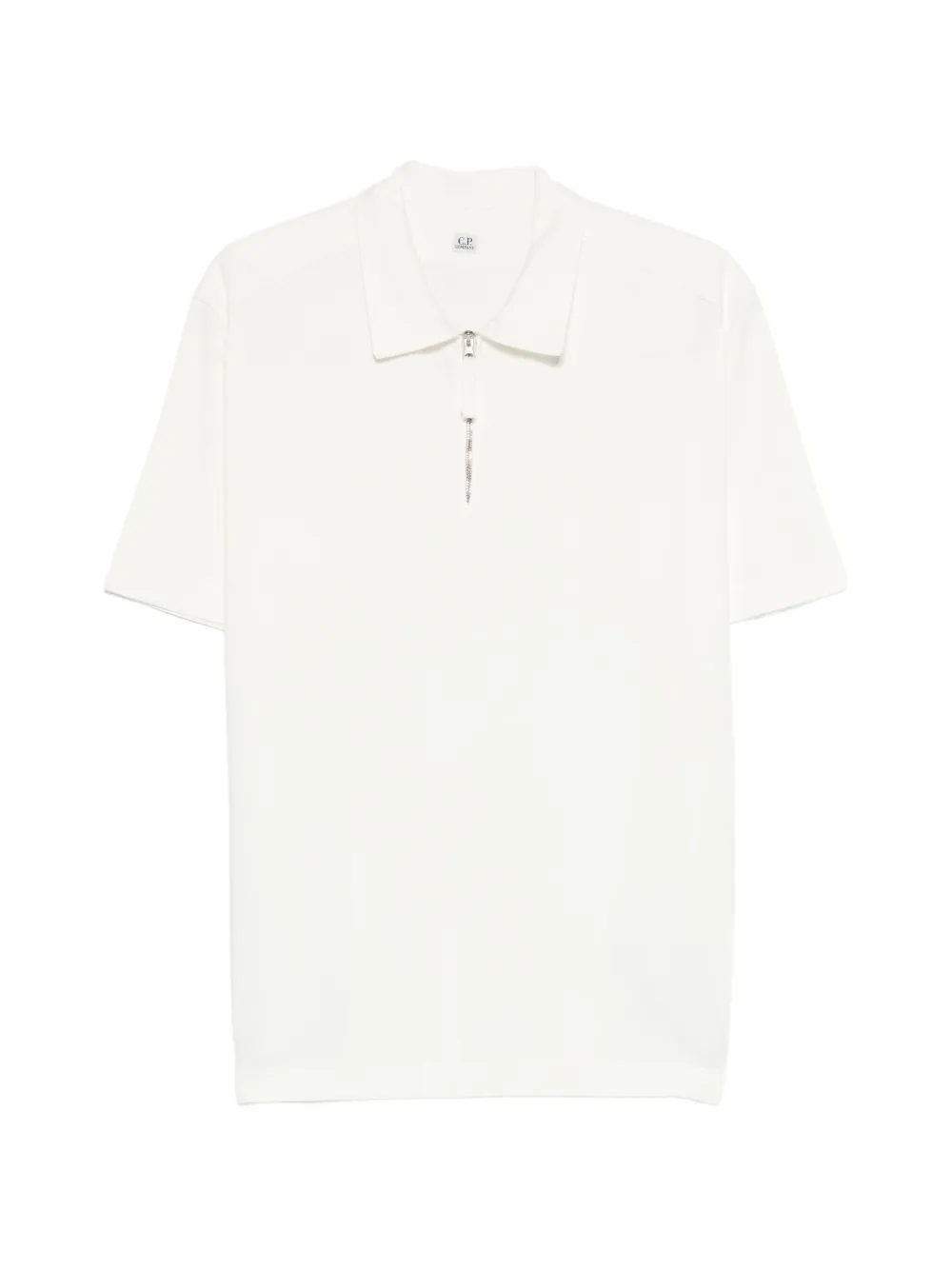 C.P. Company zip-up polo shirt - Toni neutri