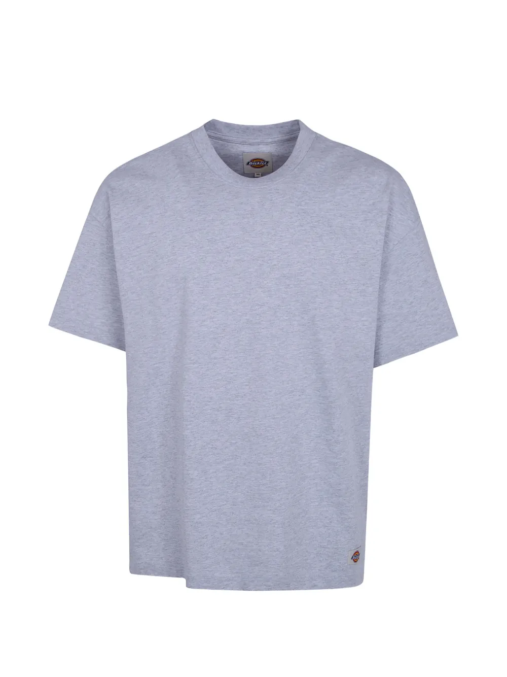DICKIES logo-patch cotton T-shirt - Grigio