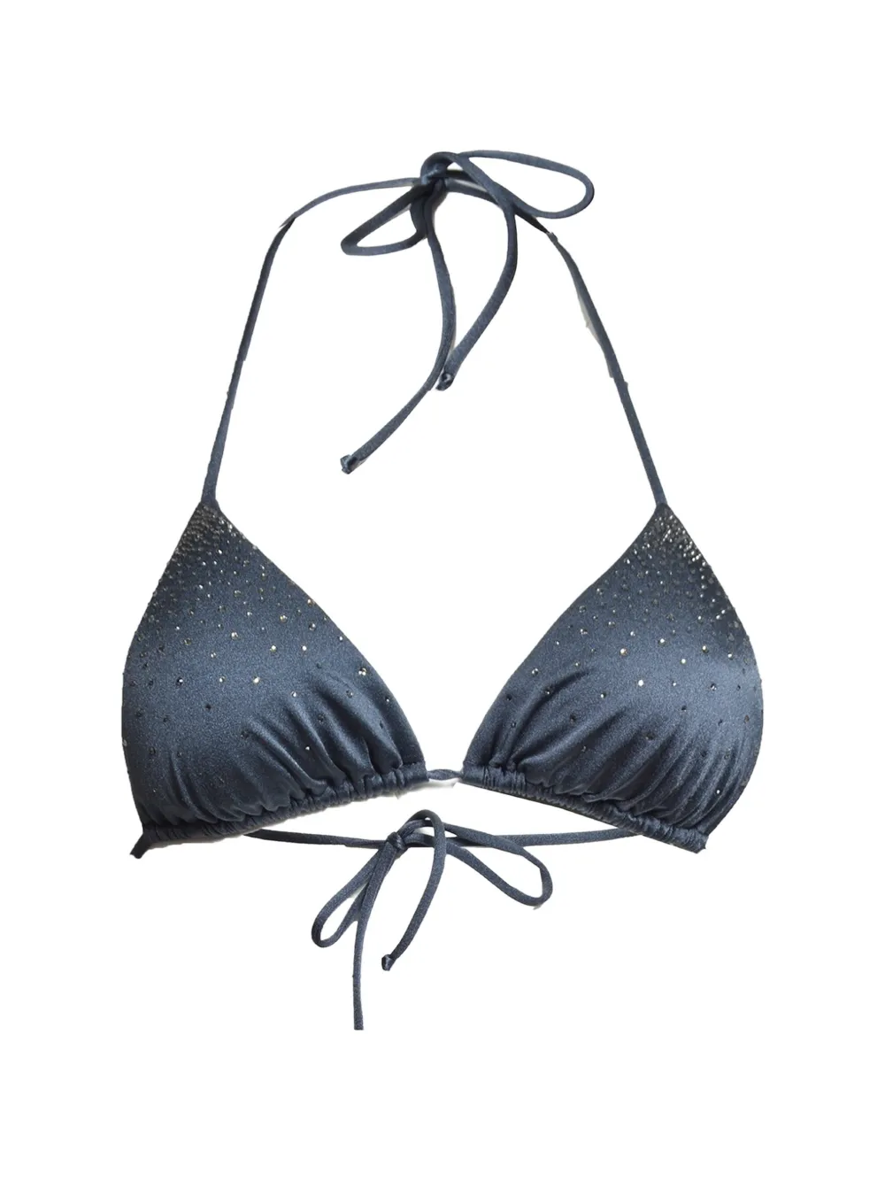 MC2 Saint Barth Bikini verfraaid met kristallen Grijs