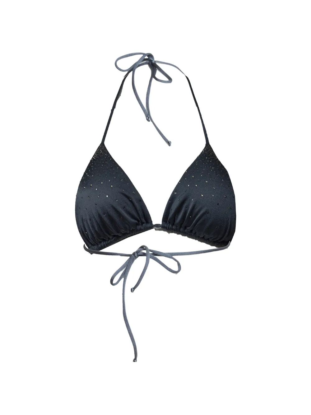 MC2 Saint Barth Bikini verfraaid met kristallen Grijs