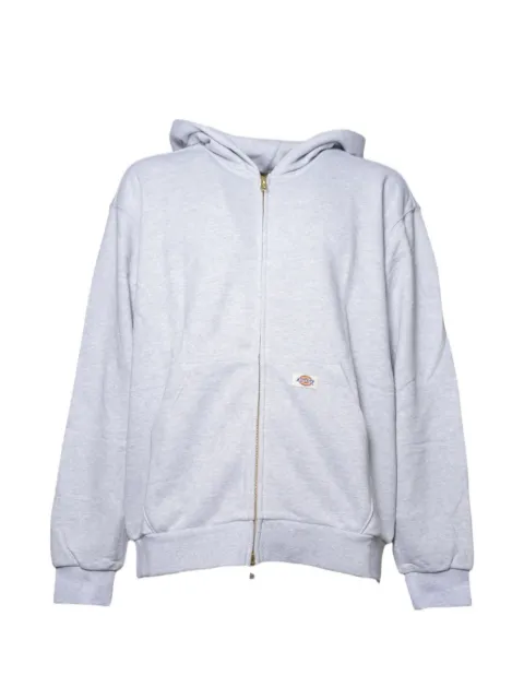 DICKIES Fostoria logo-patch zip-up hoodie