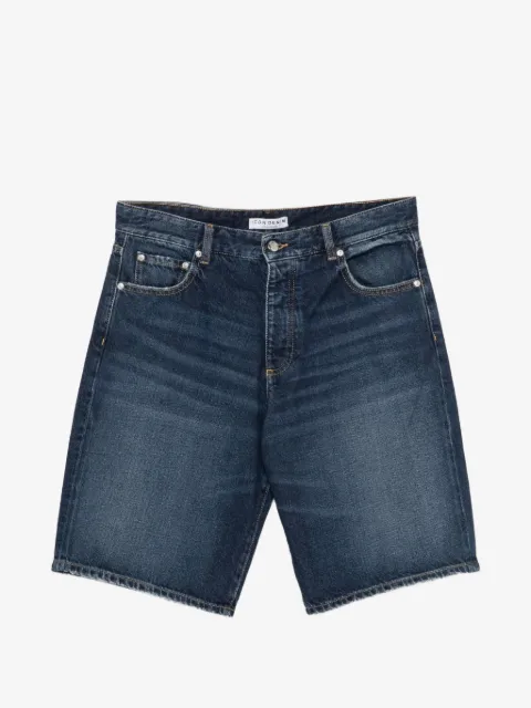 ICON DENIM star-embroidered shorts