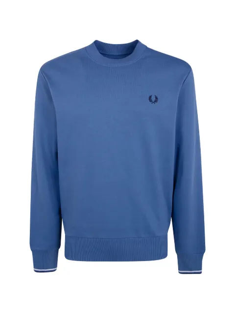 Fred Perry Laurel Wreath-embroidered sweater