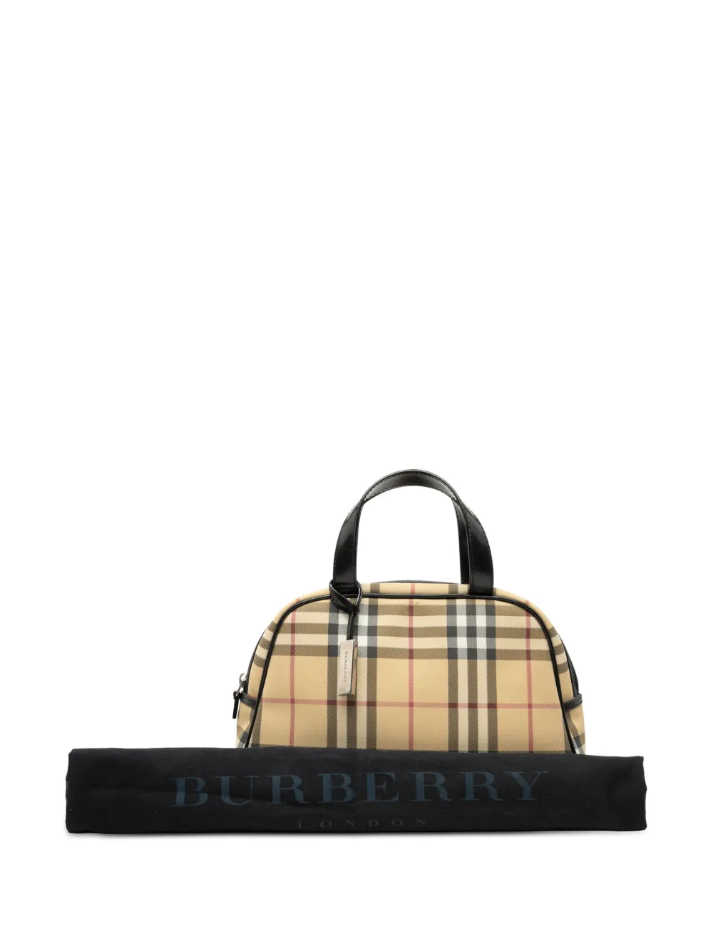 2000-2017 House Check Coated Canvas Handbag