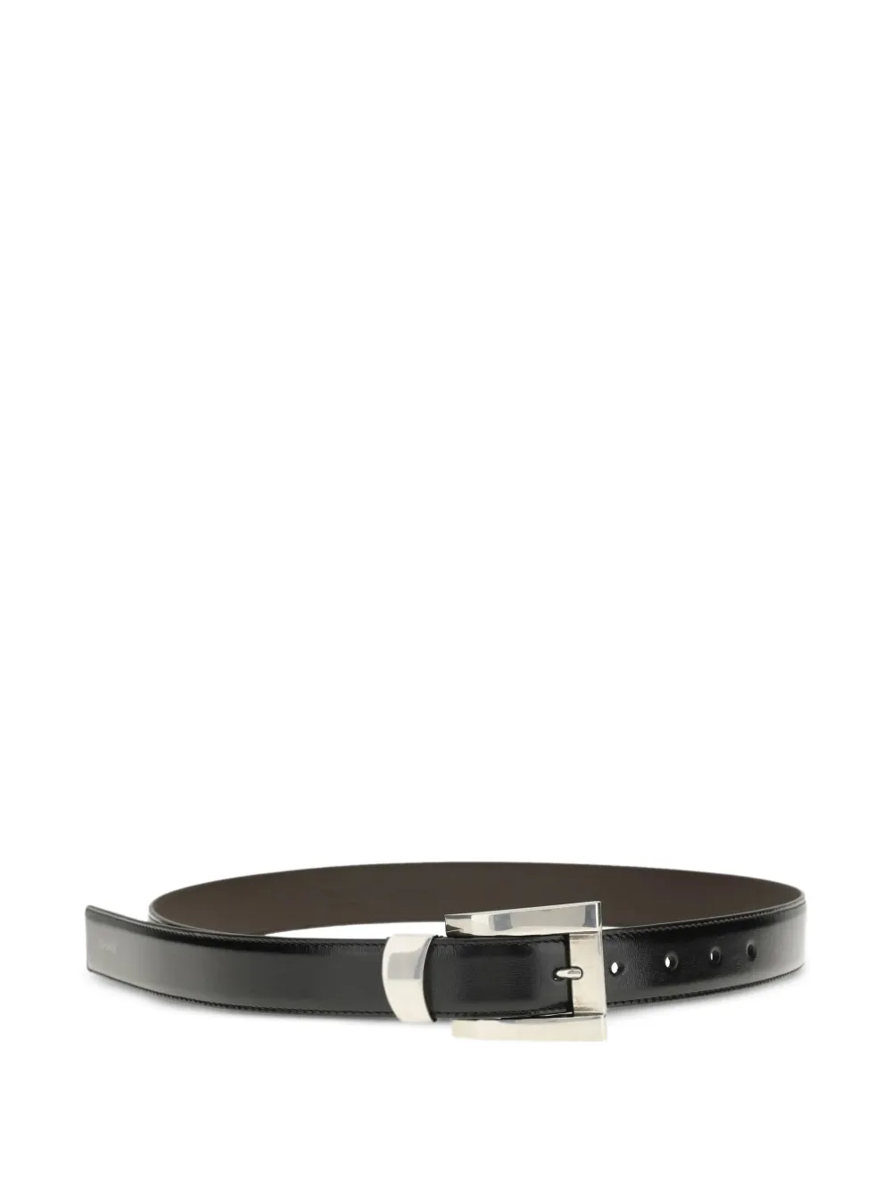 Versace leather belt - Nero