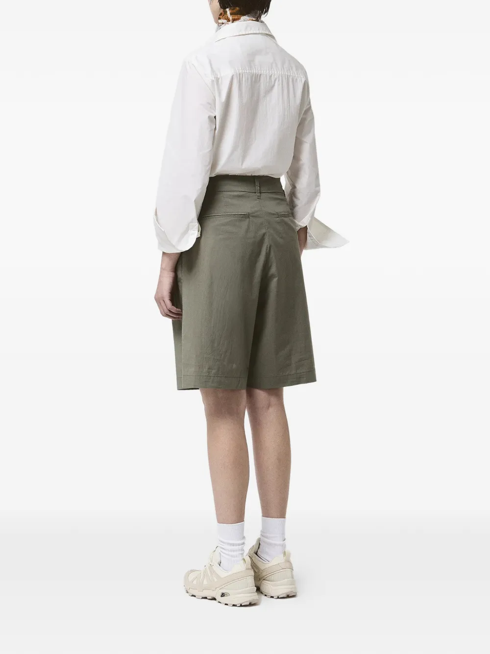  Cape Horn Selva Pleated Shorts - Green 