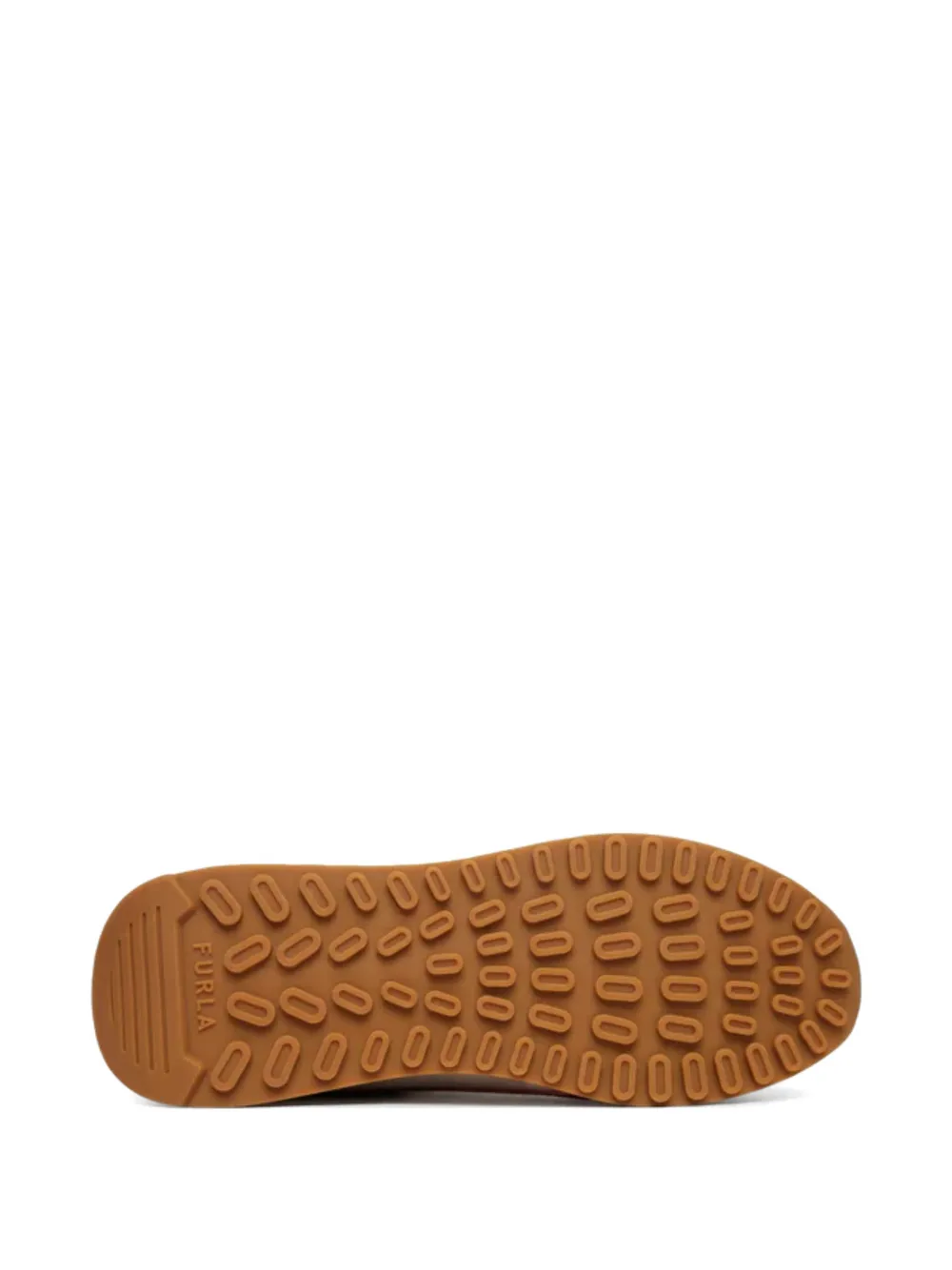 Furla Retrò logo-patch panelled sneakers Beige