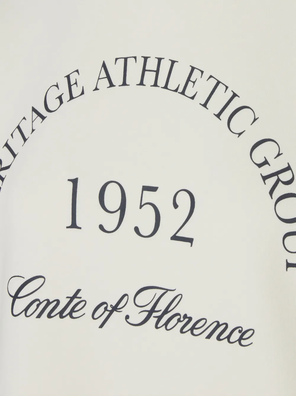  Conte Of Florence Graphic-print Sweatshirt - Neutrals 