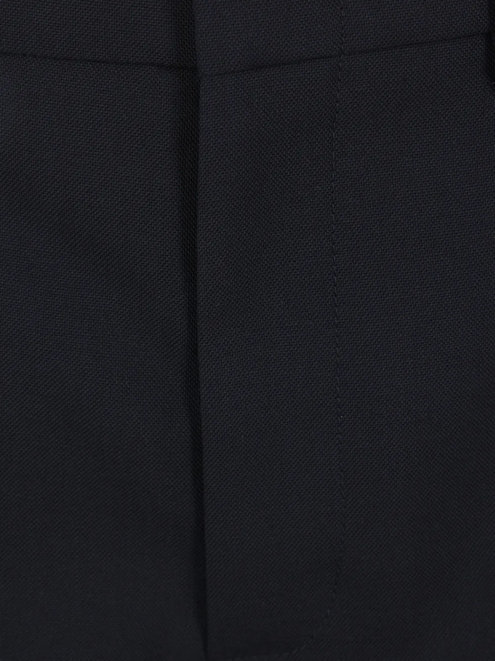 Gucci elasticated-waist tailored shorts Blauw