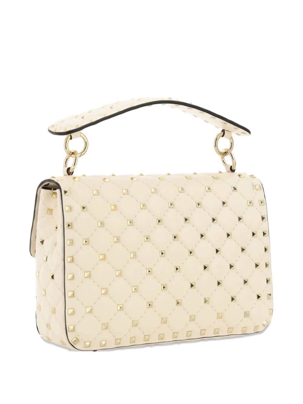 medium Rockstud quilted tote bag