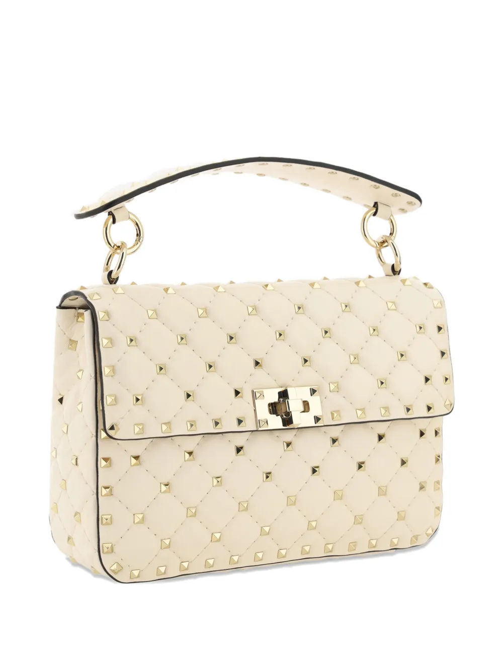 medium Rockstud quilted tote bag