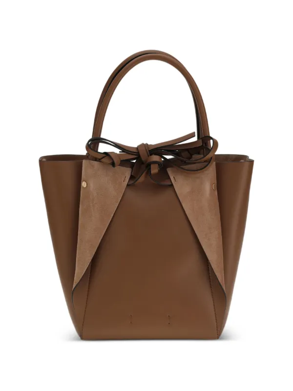 Gabriela Hearst Small Marija Tote Bag in Brown