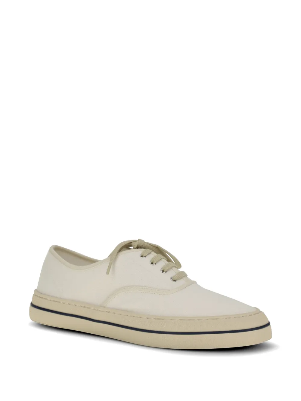 Loro Piana Nantucket Walk canvas sneakers Beige