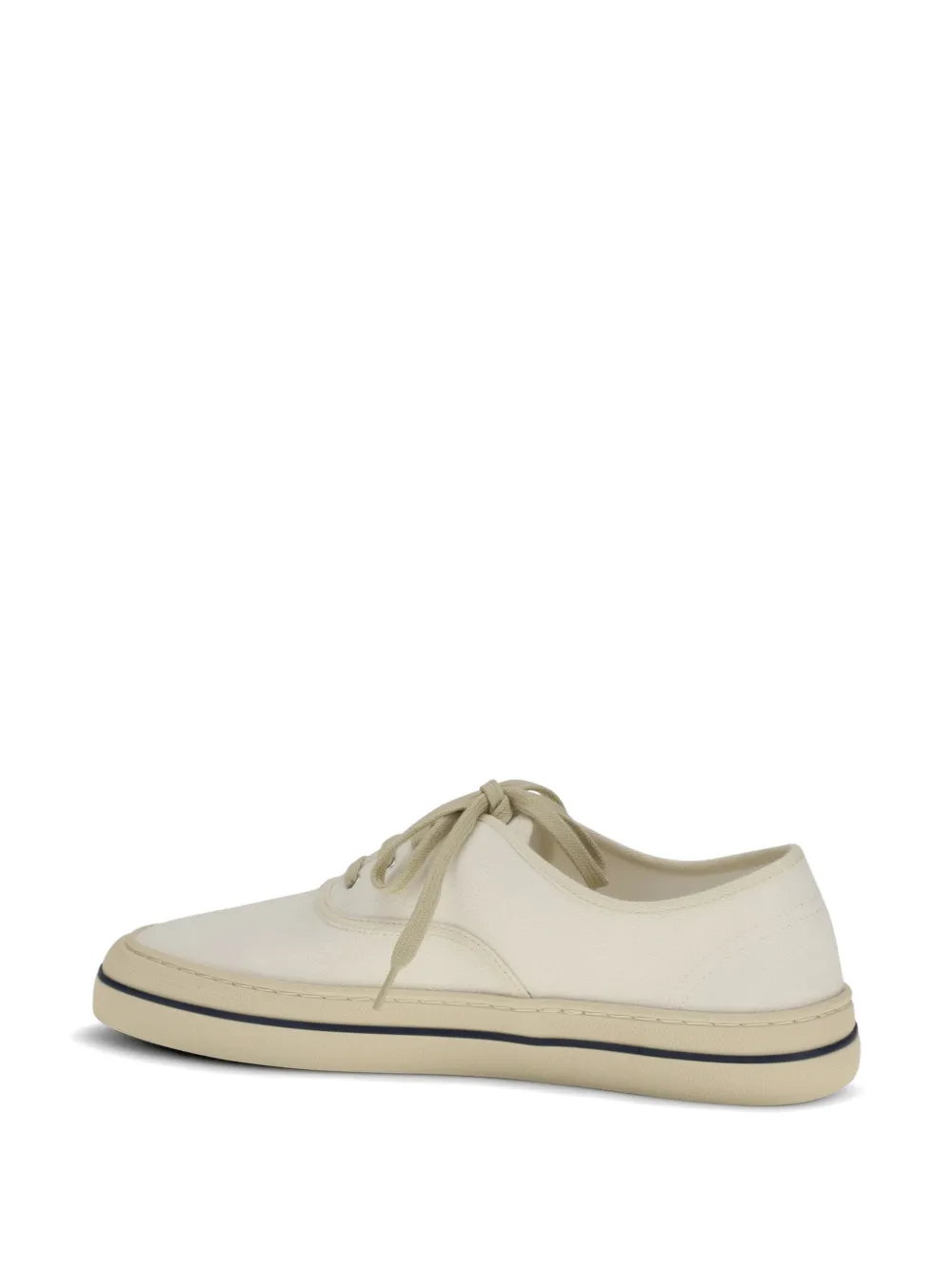 Loro Piana Nantucket Walk canvas sneakers Beige