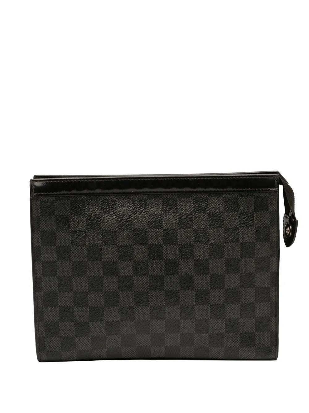 Louis Vuitton Pre-Owned 2018 Damier Graphite Pochette Voyage MM clutch bag - Nero