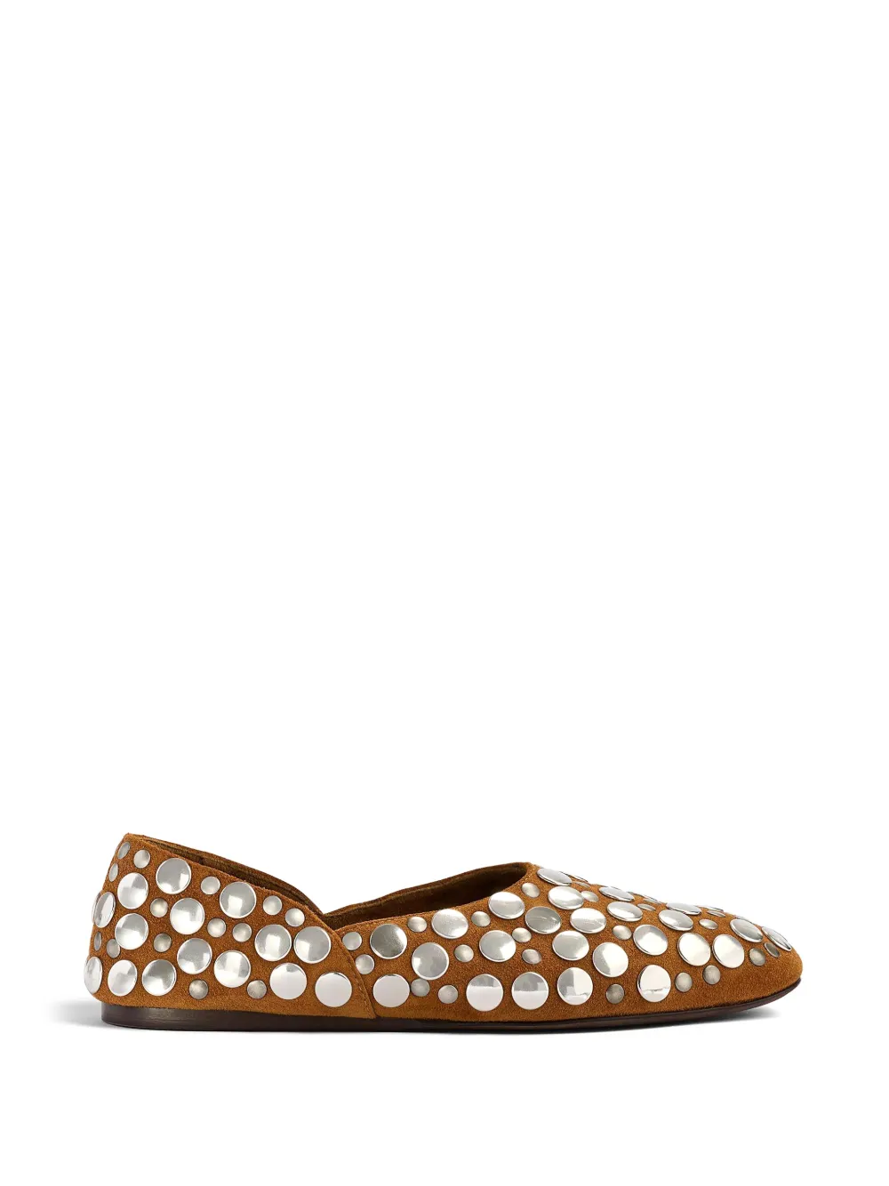 KHAITE Jane flat - Marrone