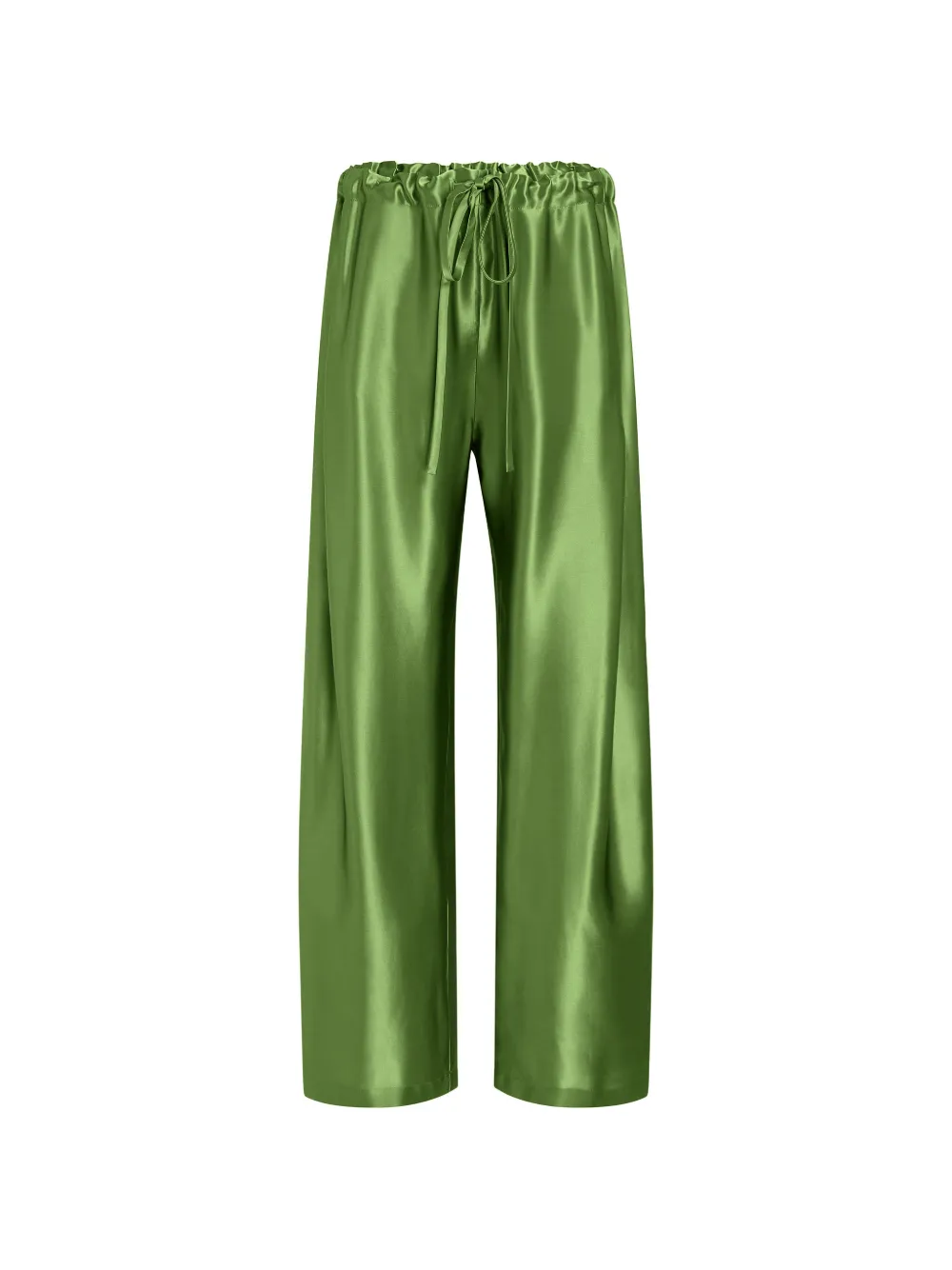 KHAITE palazzo trousers - Verde