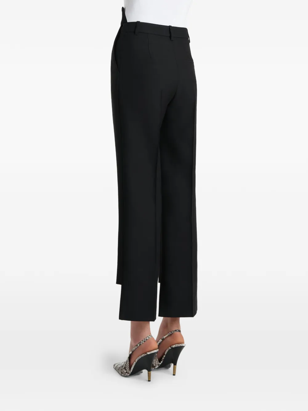 KHAITE Rae broek Zwart
