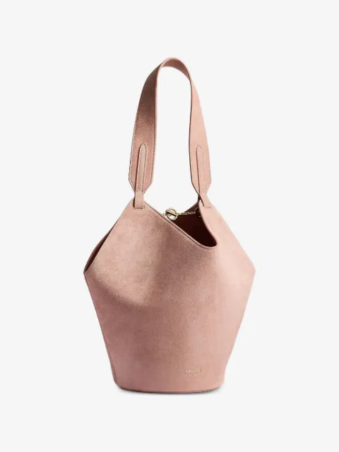 KHAITE logo-motif tote bag