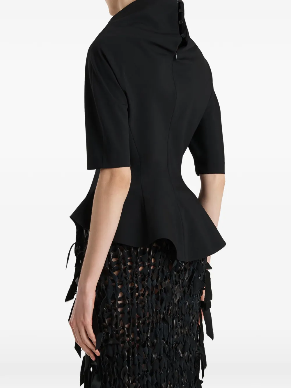 KHAITE Top Zwart