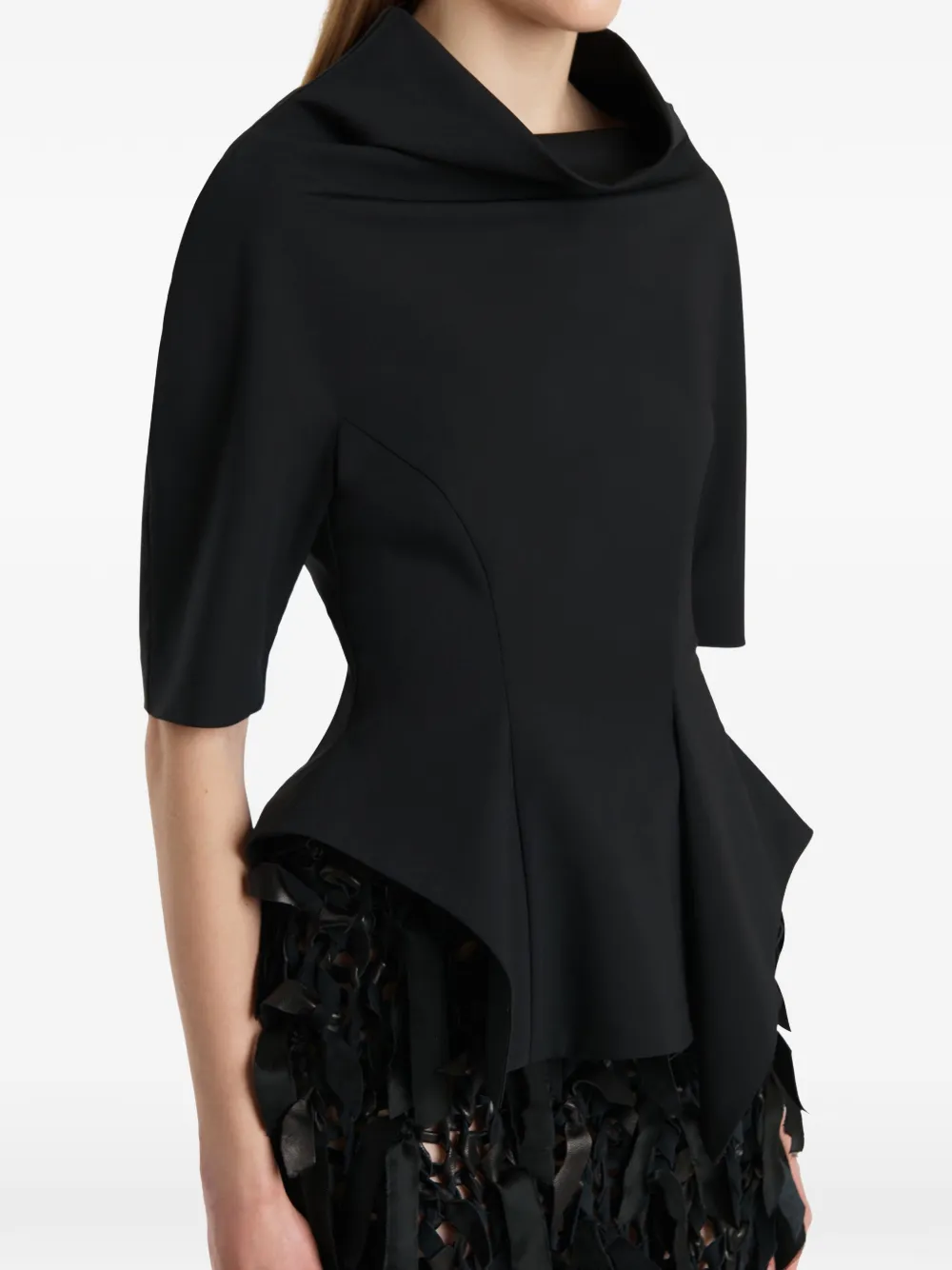 KHAITE Top Zwart