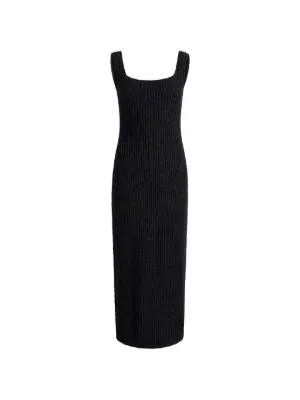 Giorgio Armani Sequined Fringed Maxi Dress | Blue | FARFETCH