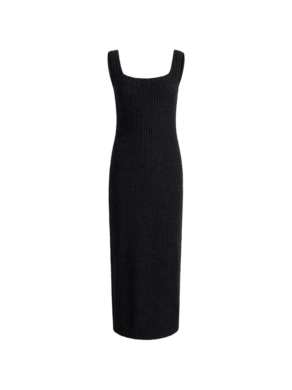 KHAITE midi sleeveless dress