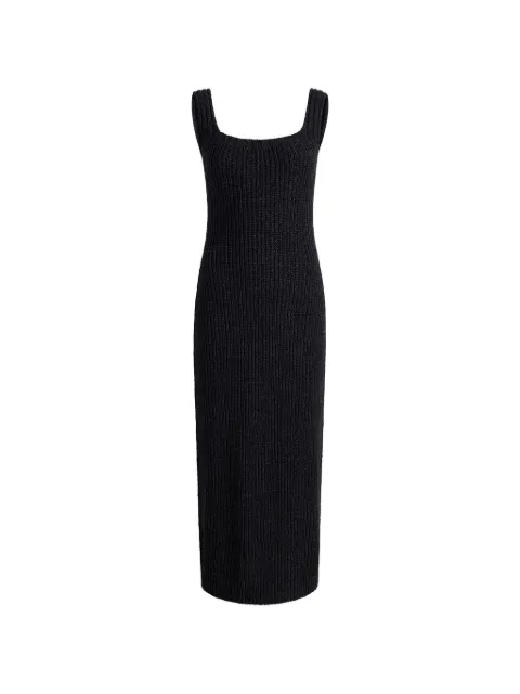 KHAITE midi sleeveless dress